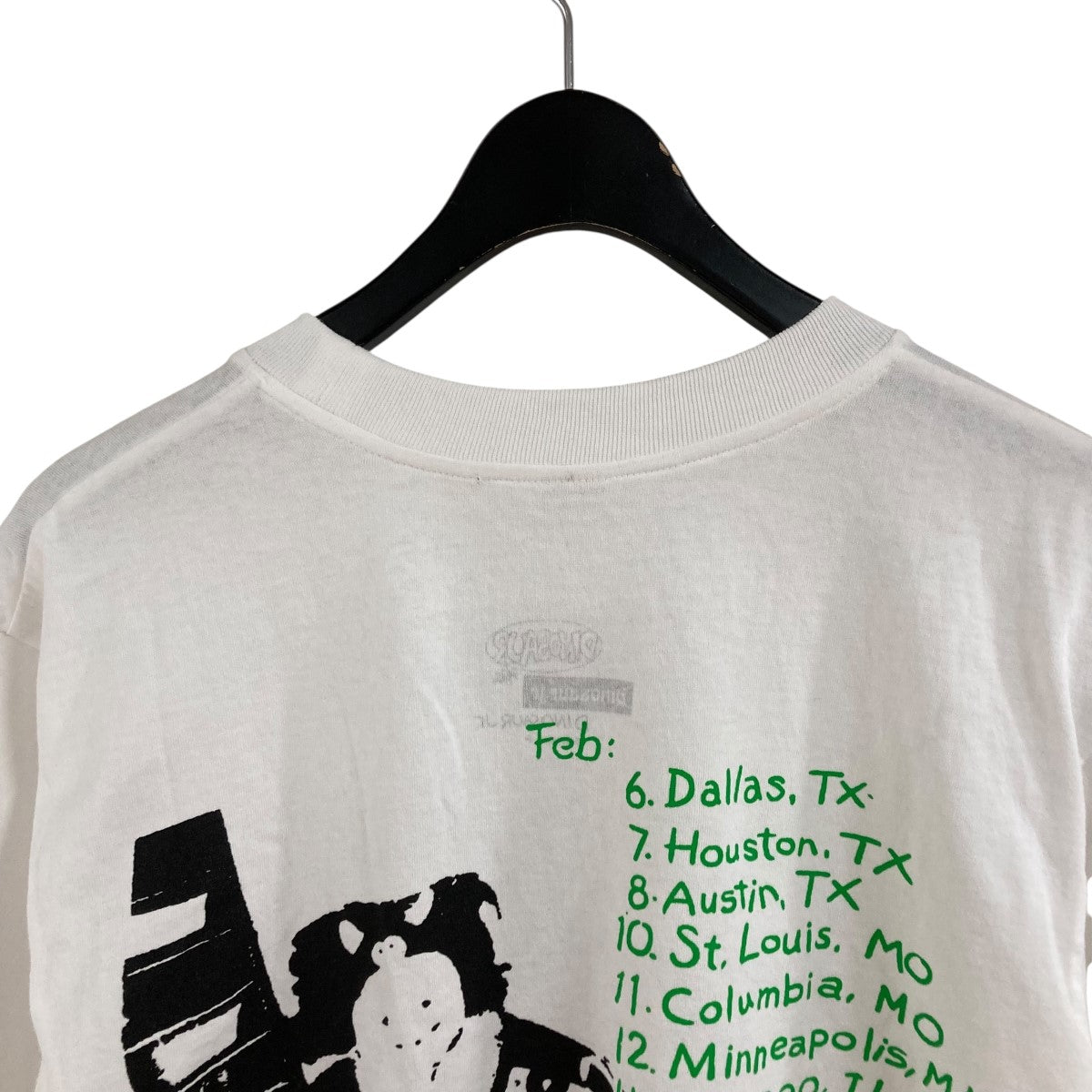 Dinosaur．Jr(ダイナソージュニア) プリントTシャツ ホワイト