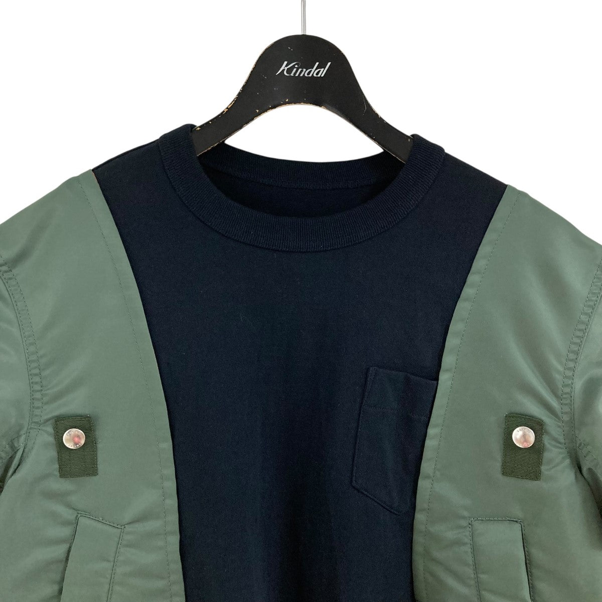 Sacai サカイ　スーチングベスト　カーキ　美品 Sacai サカイ スーチングベスト カーキ 美品 - メルカリ