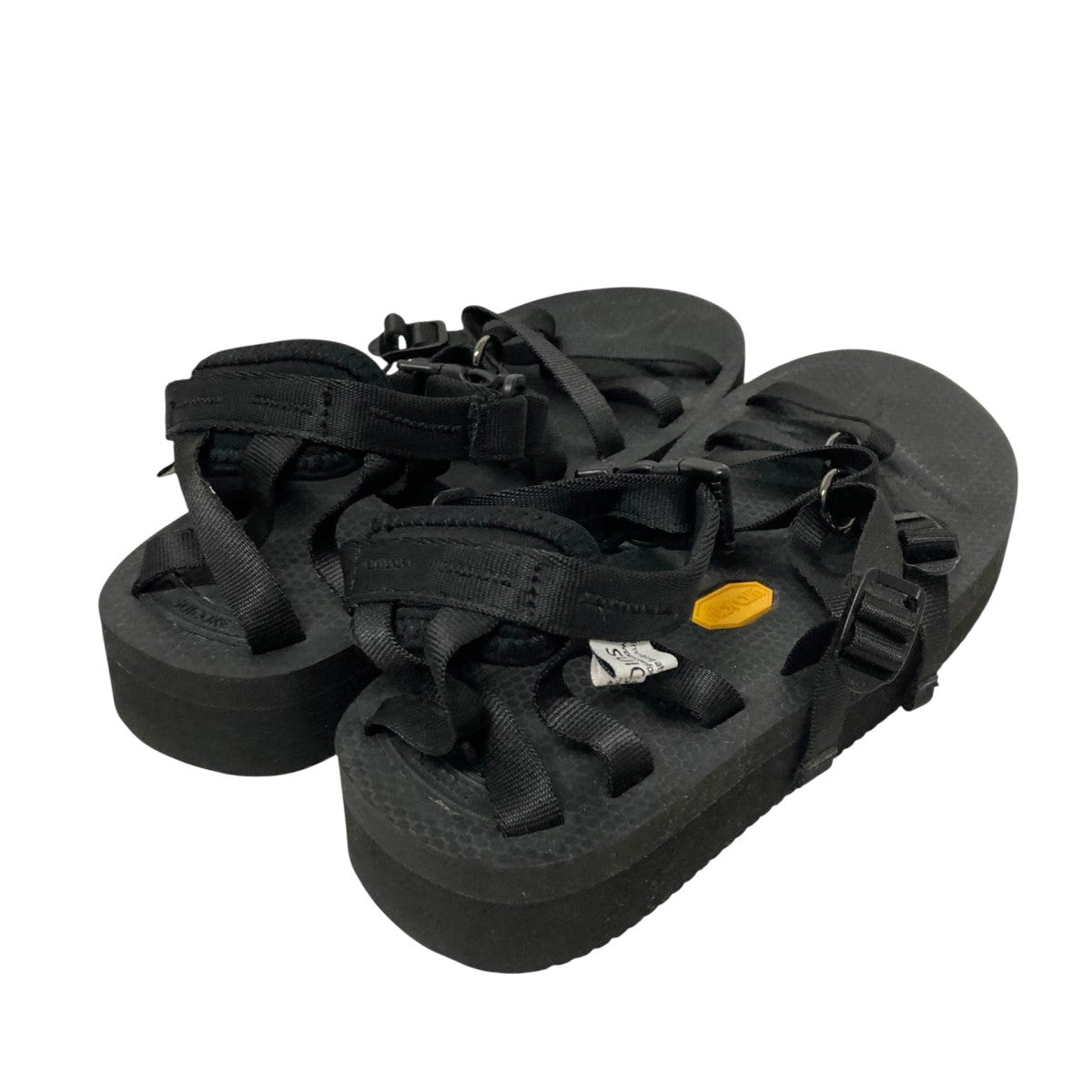 suicoke(スイコック) TOSSHI Vストラップサンダル ブラック