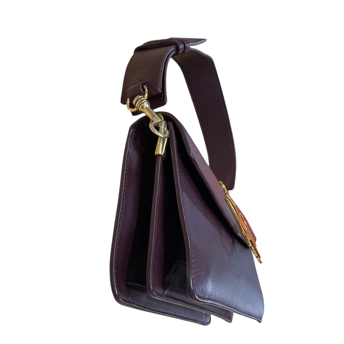 【美品】JW ANDERSON ショルダーバッグ ピアスゴールド金具 チェーン 美品】JW ANDERSON ショルダーバッグ ピアスゴールド金具 チェーン