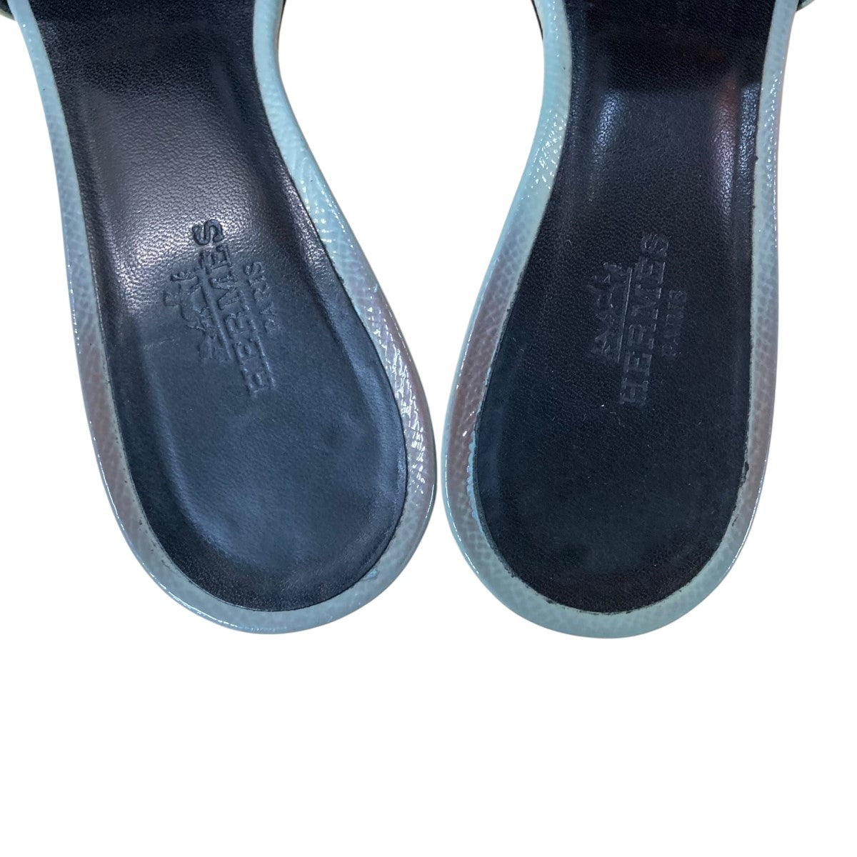 【HERMES】エルメス エズサンダル 34サイズ HERMES - 【新品】HERMES エルメス サンダル エズ 黒 34サイズの