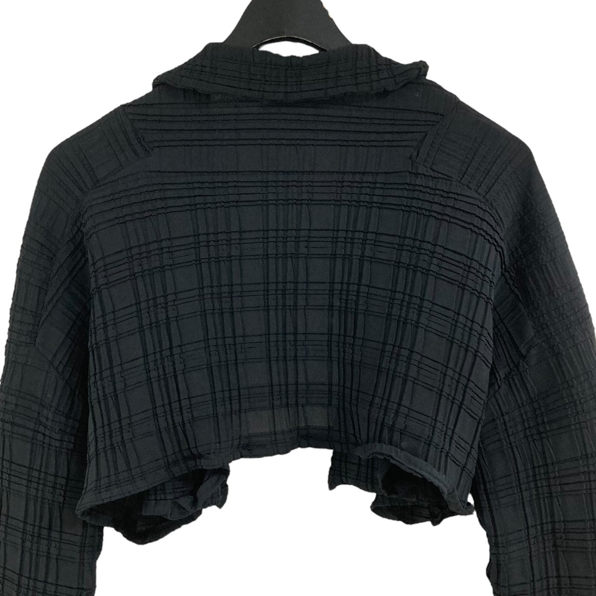 Yohji Yamamoto - ヨウジヤマモト +NOIR  プリュスノアール カーデガン 上着 羽織り AUTUMN / WINTER 2014-15 | Yohji Yamamoto (ヨウジヤマモト