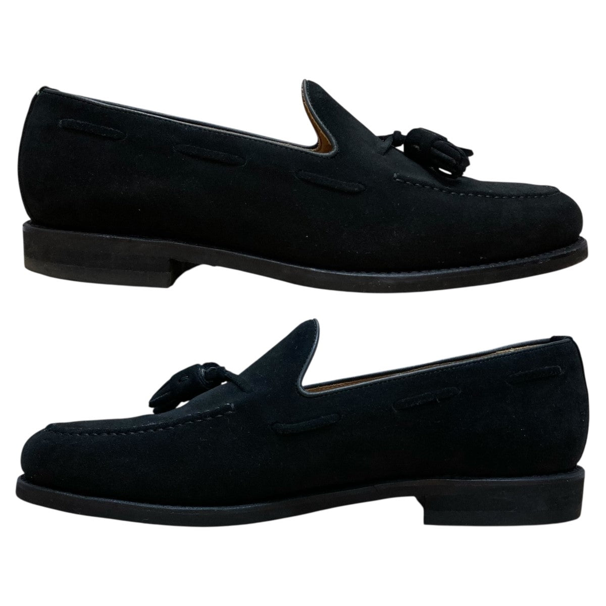 中古品 Berwick ブラックタッセルローファー 41 バーウィック LOAFERS – バーウィック オンラインストア