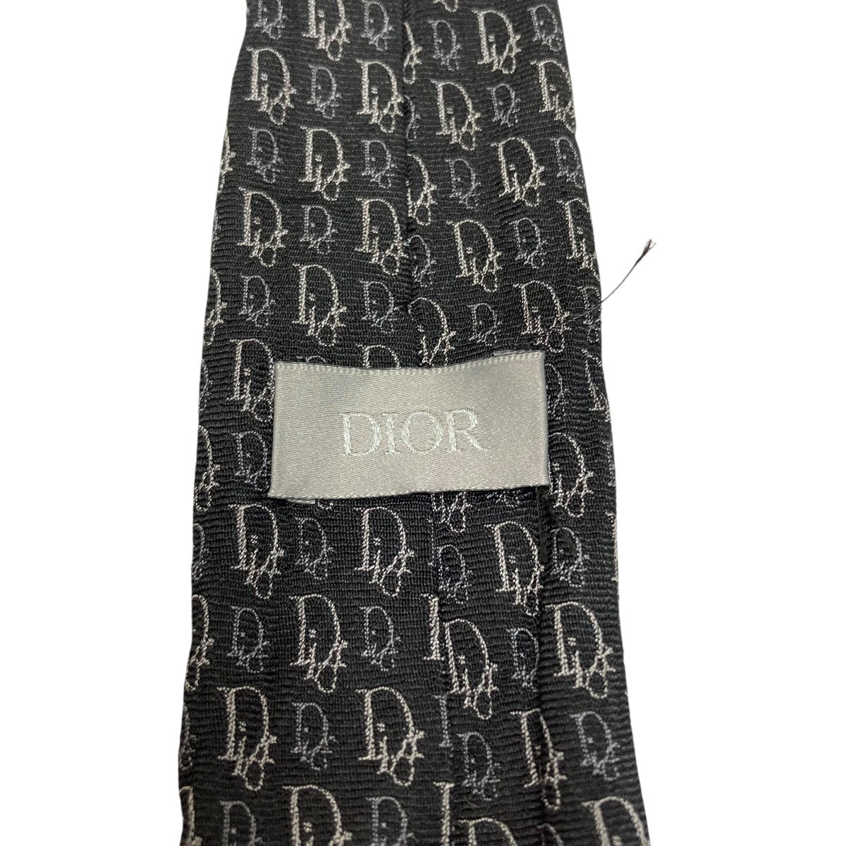 極美品 DIOR HOMME ディオールオム オブリーク ネクタイ ギフトに最適♪【DIOR】ディオール オブリーク シルク ネクタイ
