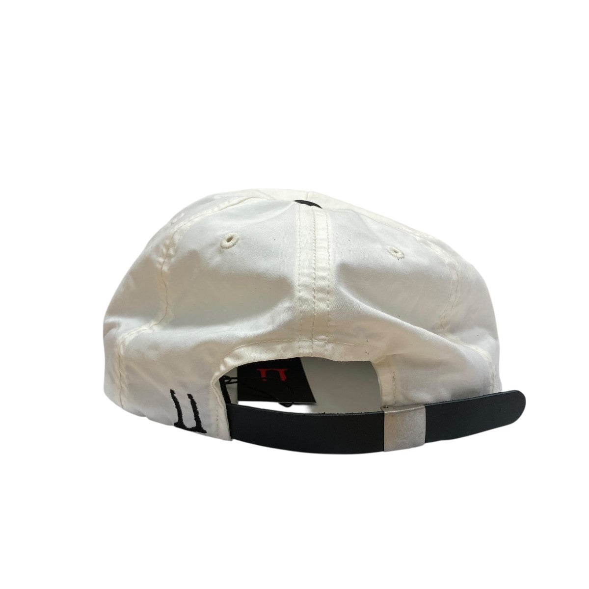 PEACEMINUSONE×ubermensch POWER刺繍キャップ アイボリー×マルチ