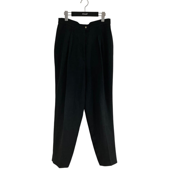 CHANEL(シャネル) シルクパンツ C-TK-5914 ブラック サイズ -｜【公式