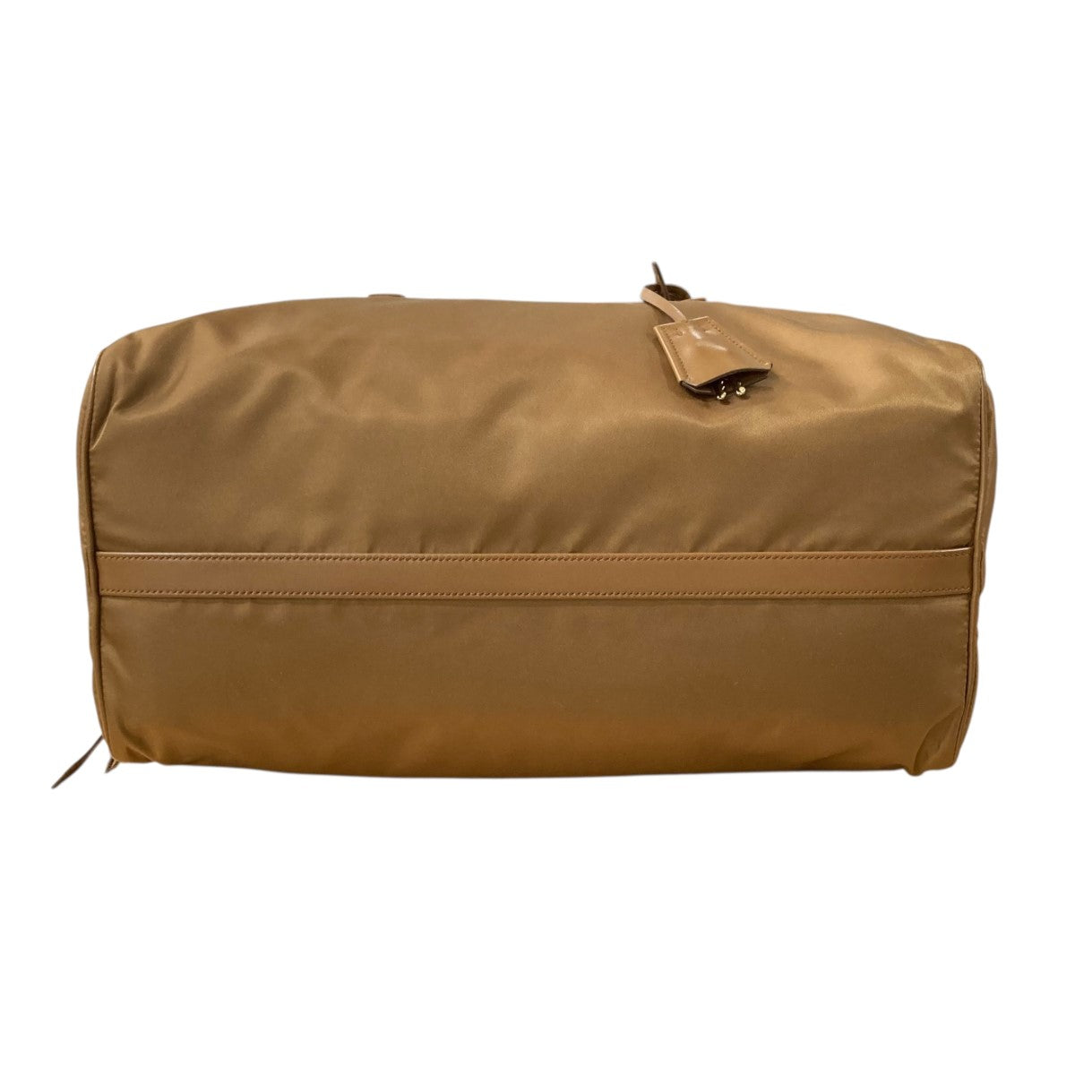 PRADA ブランデー ロック付 ラージ Re-Nylon トップハンドルバッグ1BB135 古着・中古-5枚目のアイテム画像