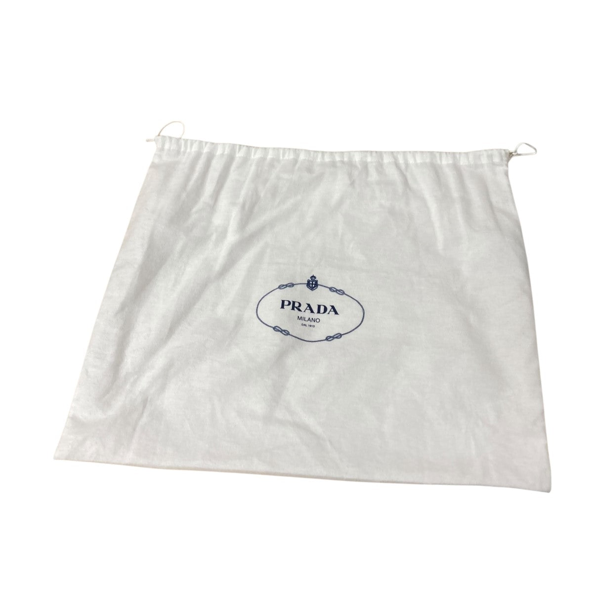 PRADA ブランデー ロック付 ラージ Re-Nylon トップハンドルバッグ1BB135 古着・中古-9枚目のアイテム画像