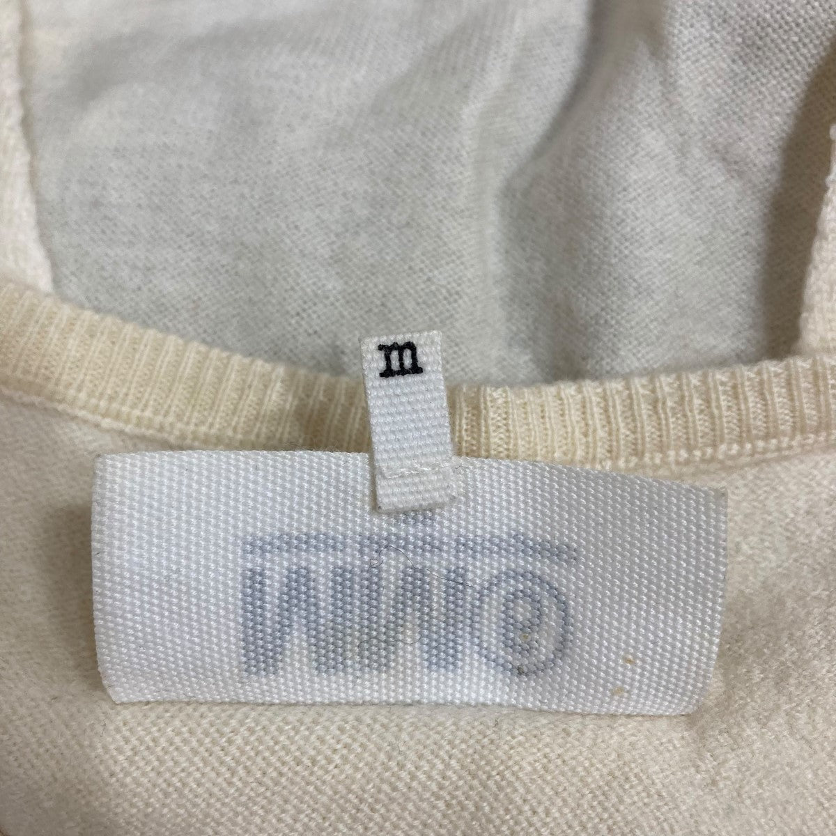 Maison Margiela アイボリー 長袖セーター S Maison Margiela（旧Maison Martin Margiela） - メゾン