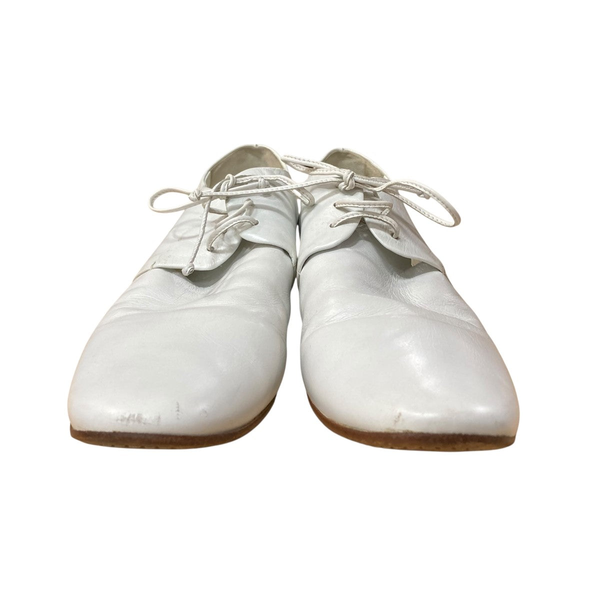 JIL SANDER(ジルサンダー) フラットシューズ ホワイト サイズ 37 1/2