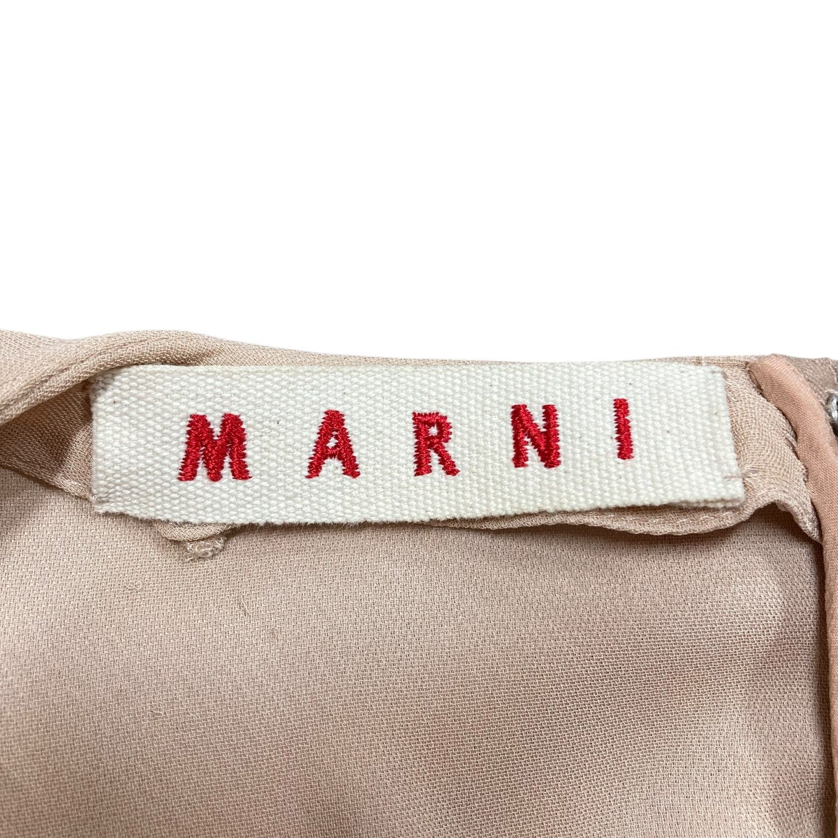 MARNI オープンネックブラウス 古着・中古-8枚目のアイテム画像