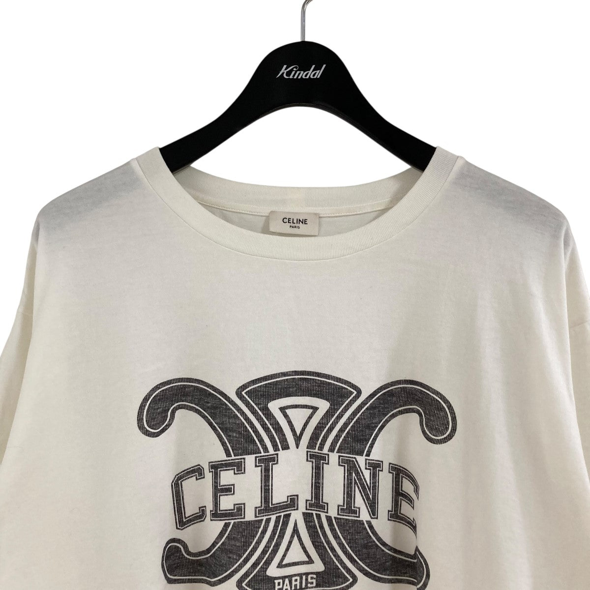 大人気商品【CELINE】シンプル トリオンフ Tシャツ CELINE(セリーヌ) トリオンフルーズTシャツ RX0BO671Q.01OB