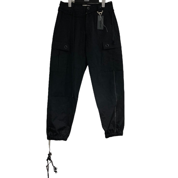 hyein seo(ヘインソ) カーゴパンツ PROTOTYPE CARGO PANTS ブラック