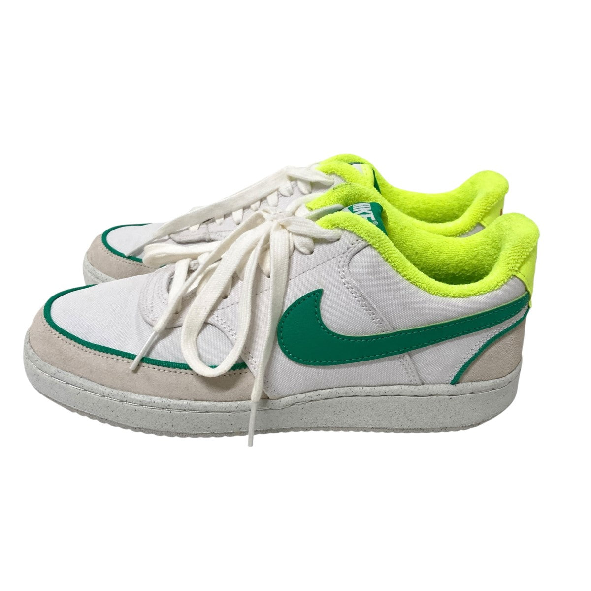 NIKE Court Vision Lo CanvasスニーカーDX2941 100 古着・中古-3枚目のアイテム画像