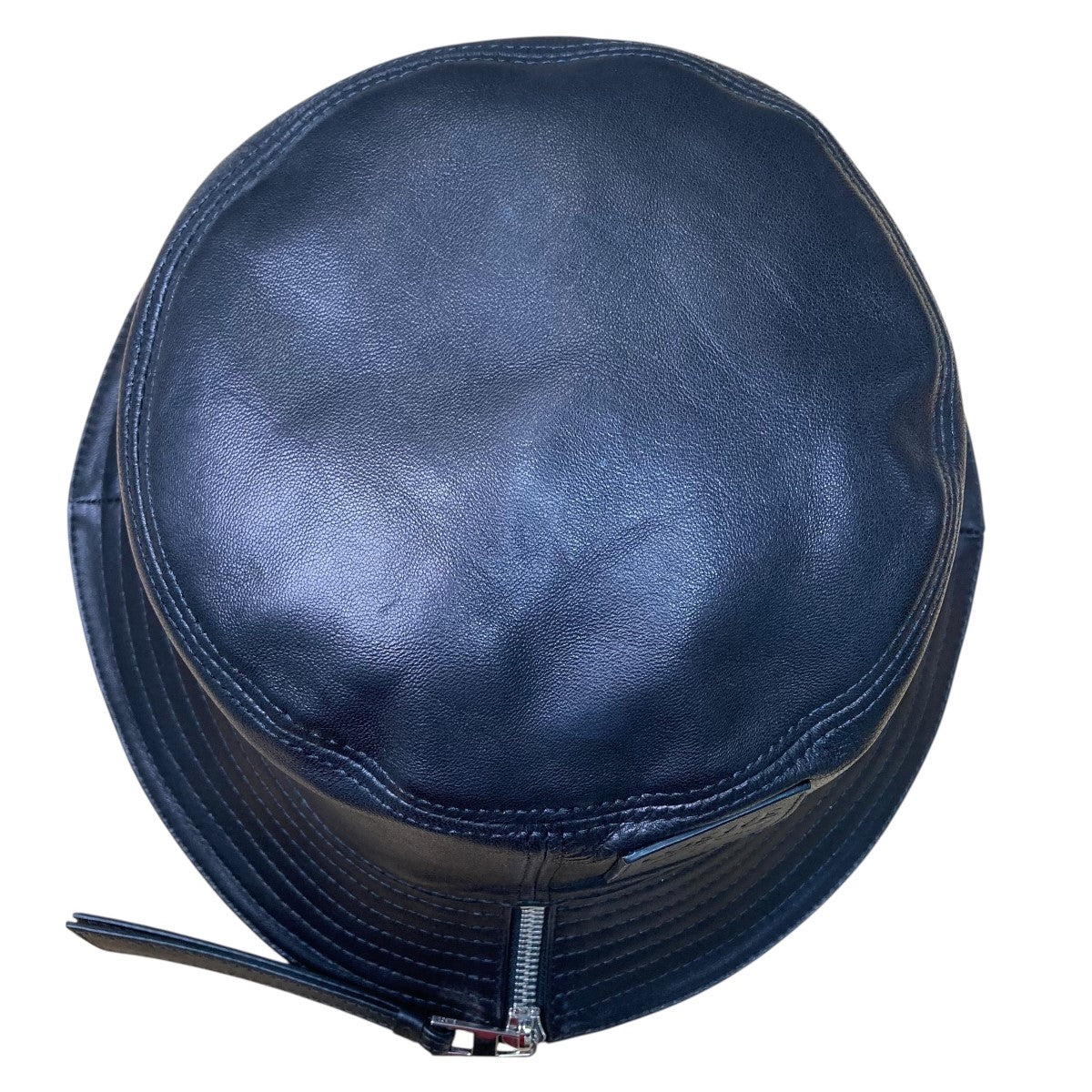 LOEWE(ロエベ) フィッシャーマンレザーバケットハット ブラック