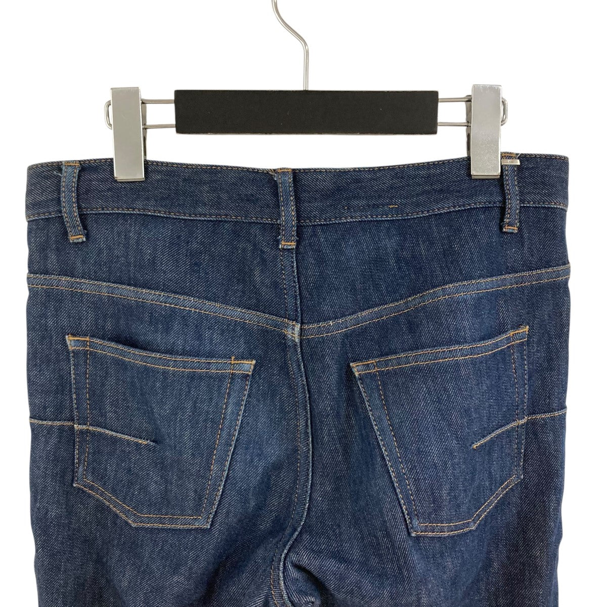 極美品 ディオールオム ボタンフライ デニムパンツ インディゴ 28 メンズ 極美品】ディオール スリムフィット ユーズド加工 ボタンフライ