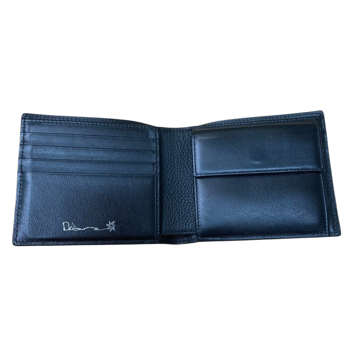 Dior Homme×CACTUS JACK 折り畳み財布 12-BO-1211 ブラック