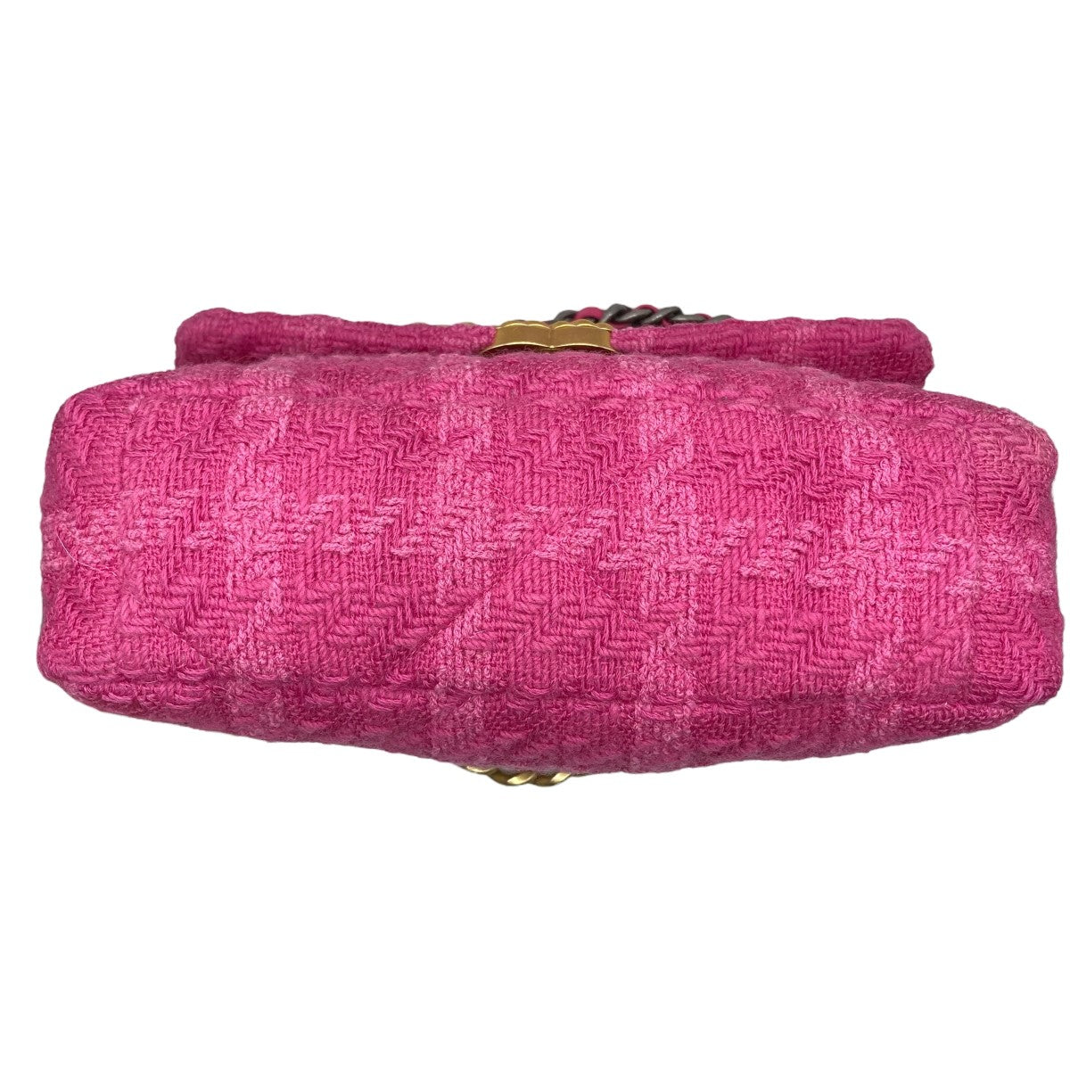 CHANEL 25 ココマーク ツイードチェーンショルダーバッグ 古着・中古-5枚目のアイテム画像