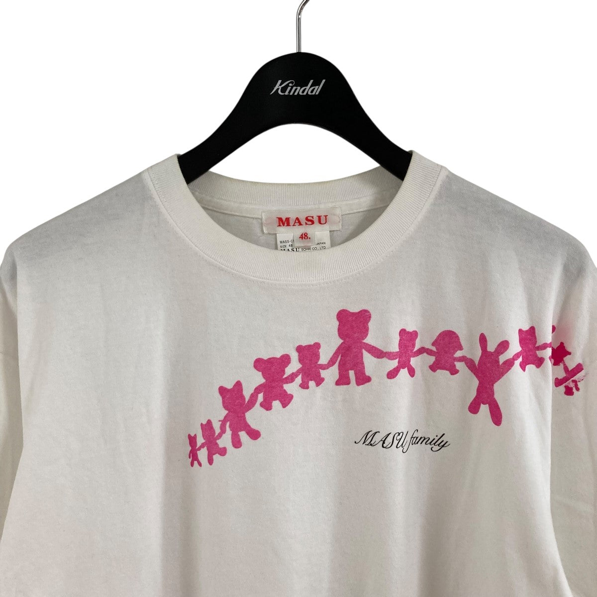 MASU(エムエーエスユー) プリントTシャツ MASS-CS1524 ホワイト