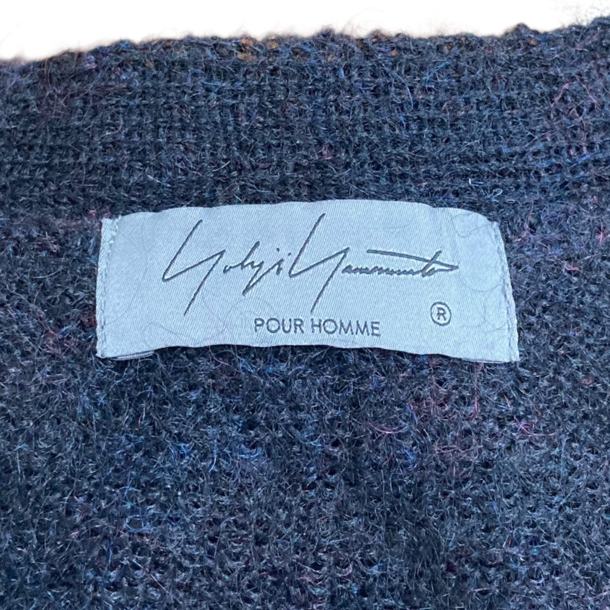 Yohji （ヨウジヤマモト）カットソー シャツ メンズ1 カーディガン yohji yamamoto - pour homme | カットソープリントV (メンズ