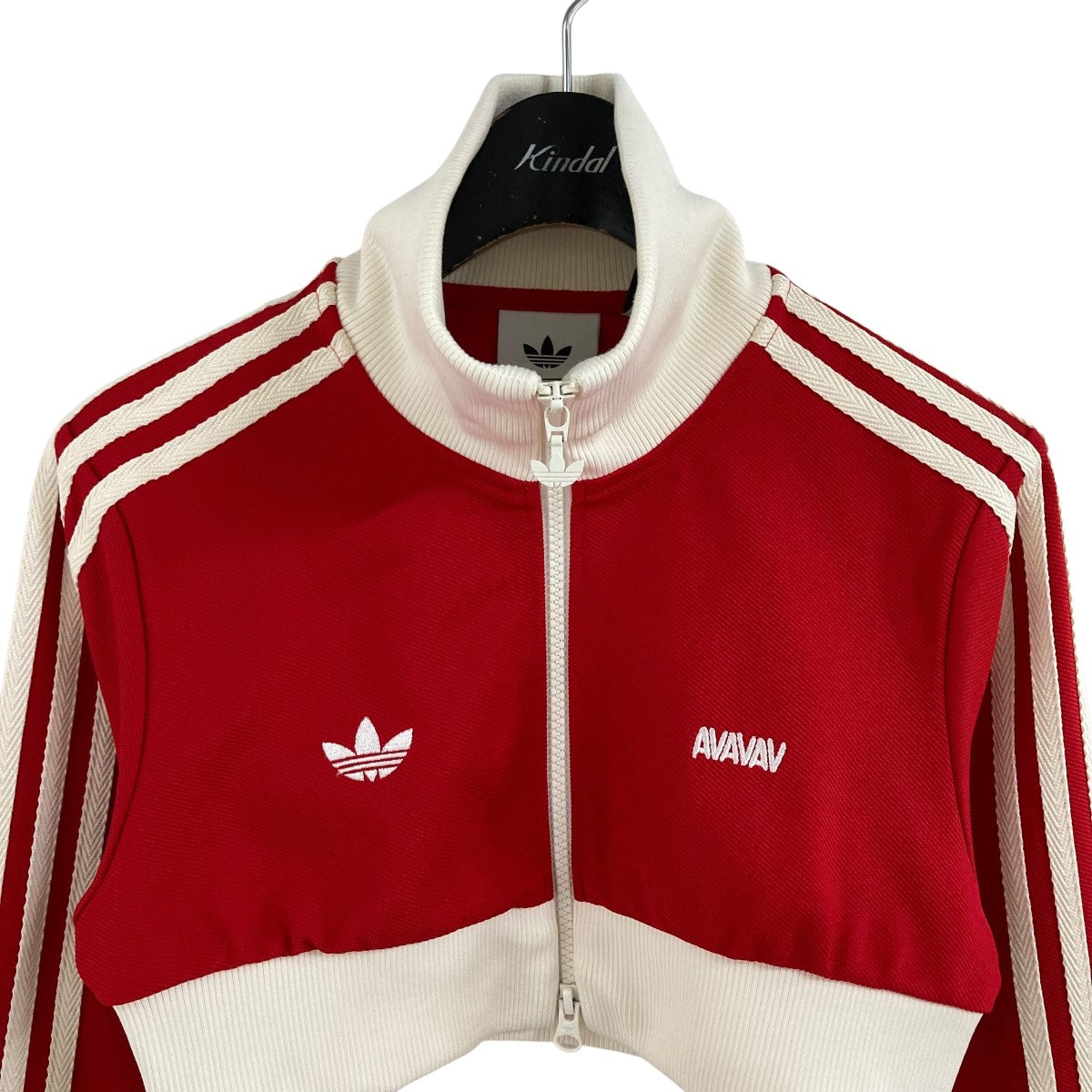 adidas avavav トラックジャケット adidas by Avavav CROPPED TRACK TOP BLACK （アディダス バイ