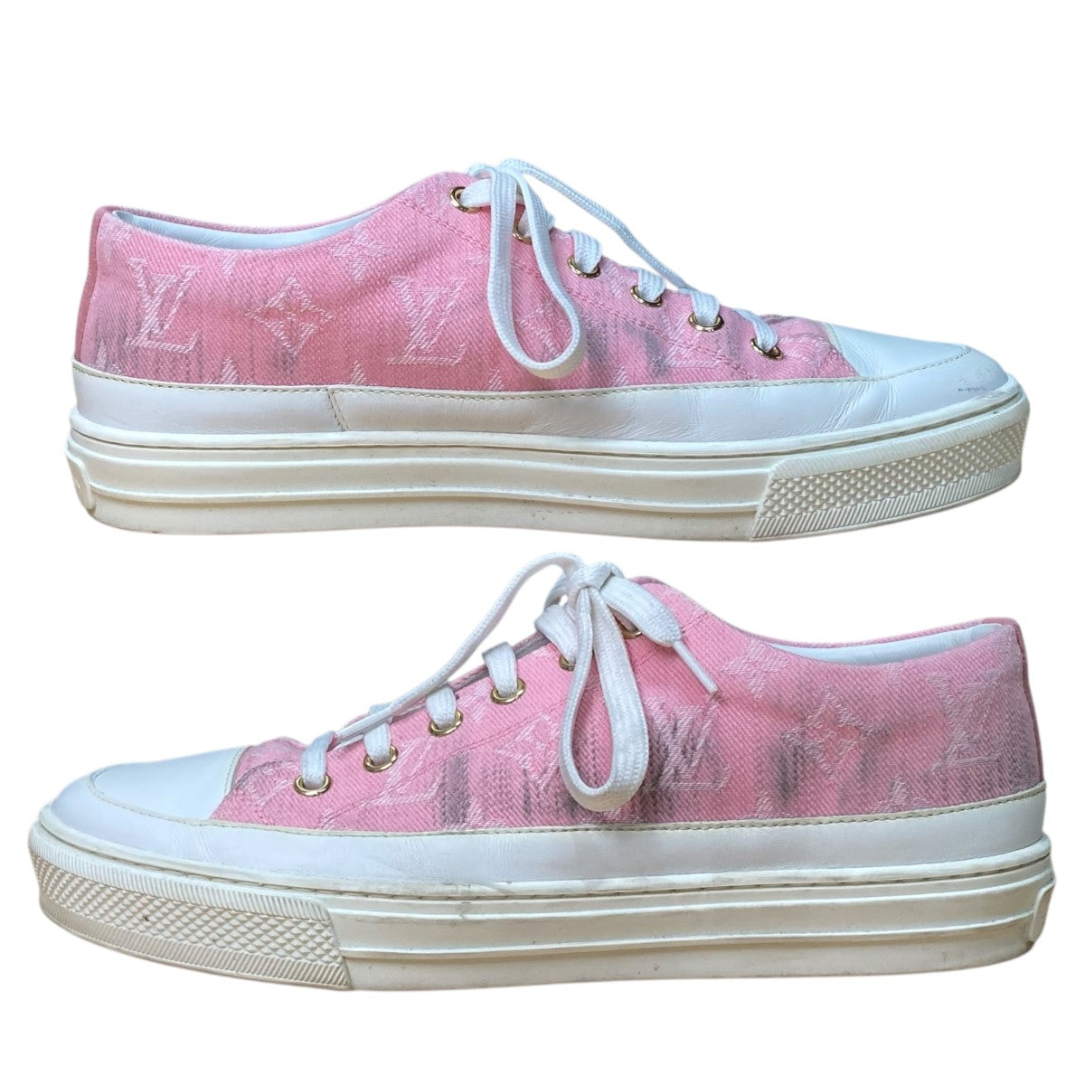 LOUIS VUITTON ローカットスニーカー 古着・中古-4枚目のアイテム画像