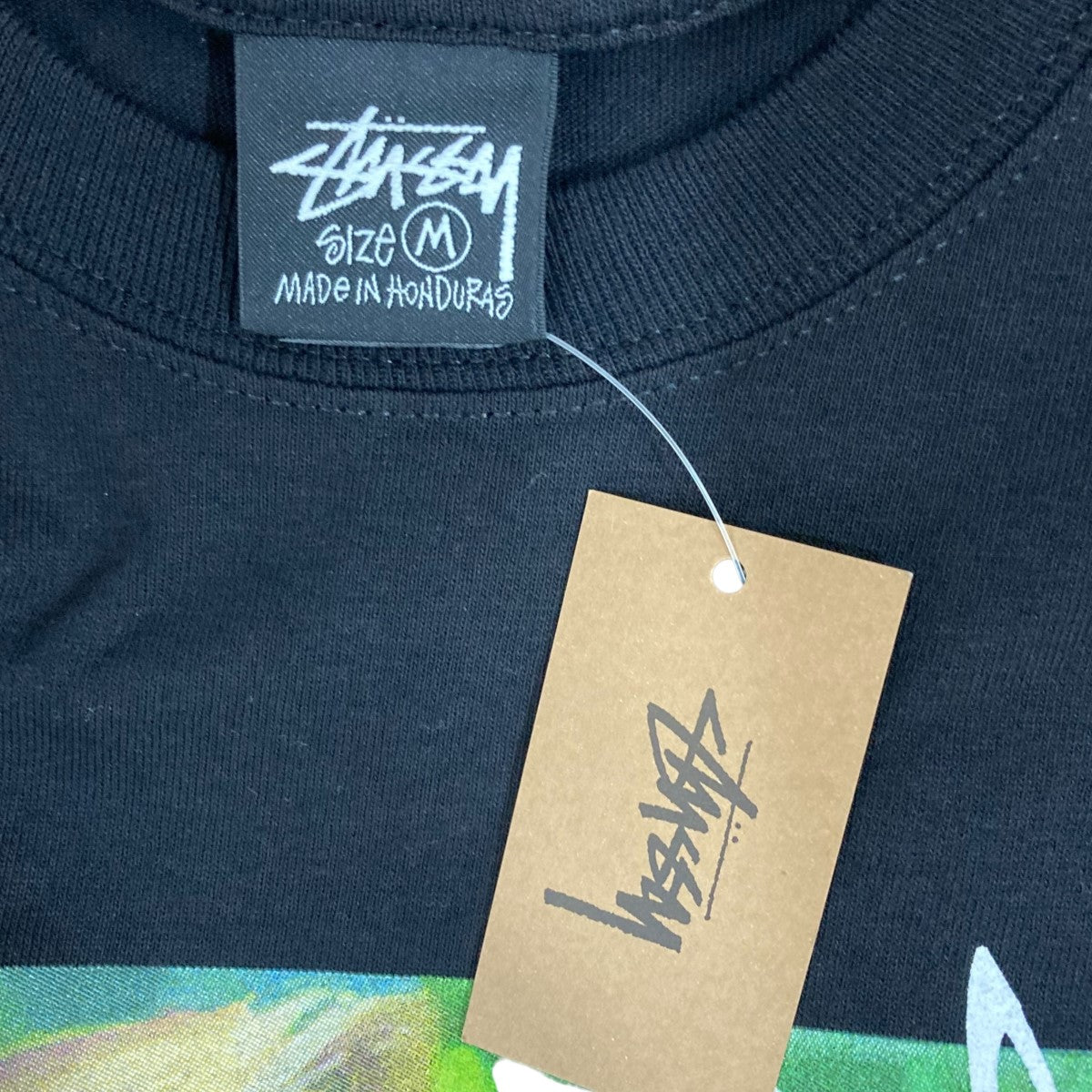stussy(ステューシー) プリントTシャツ 25M1905147 ブラック