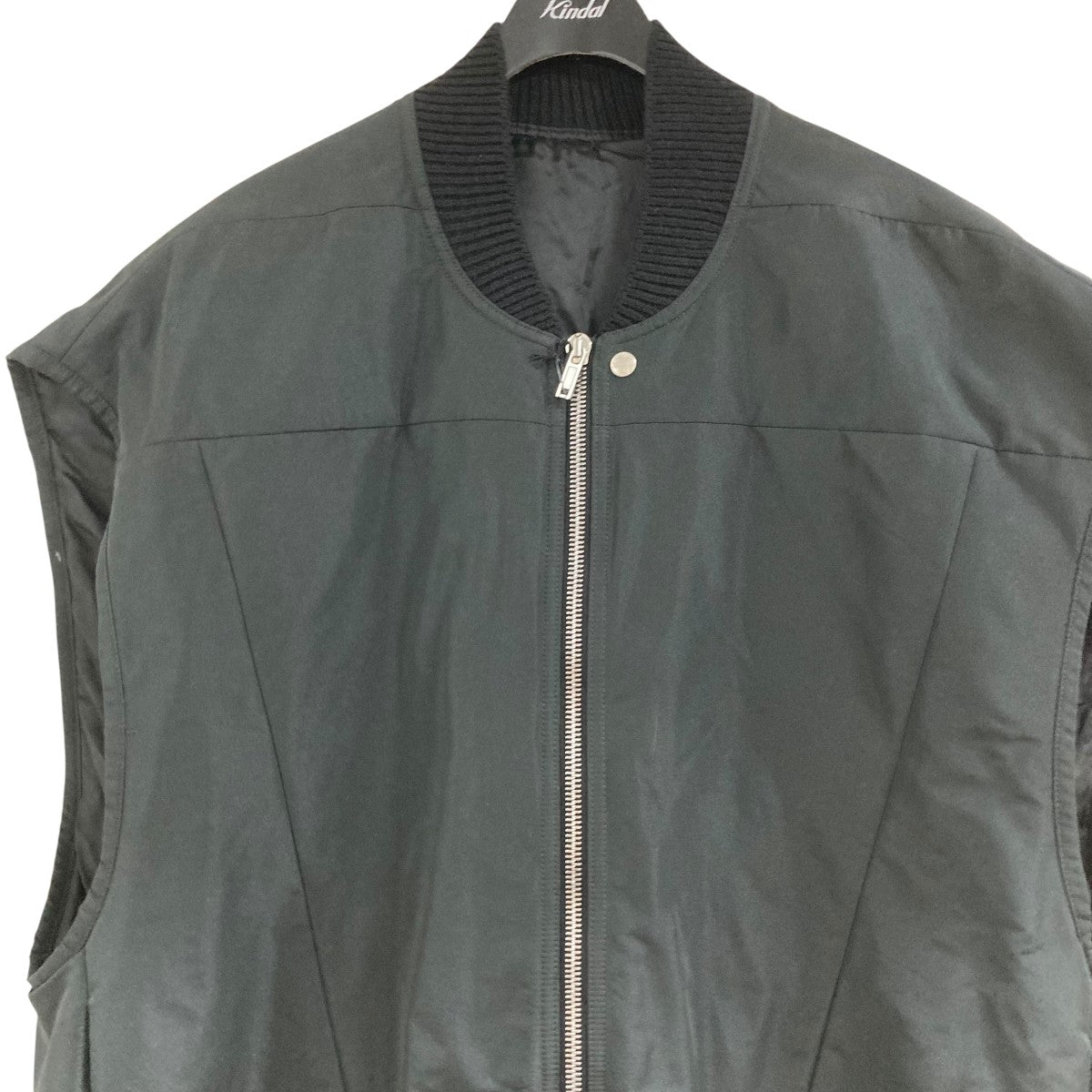 リックオウエンス ベスト アシンメトリー カーキ RICK OWENS(リックオウエンス) 24SS ジャンボフライトベスト