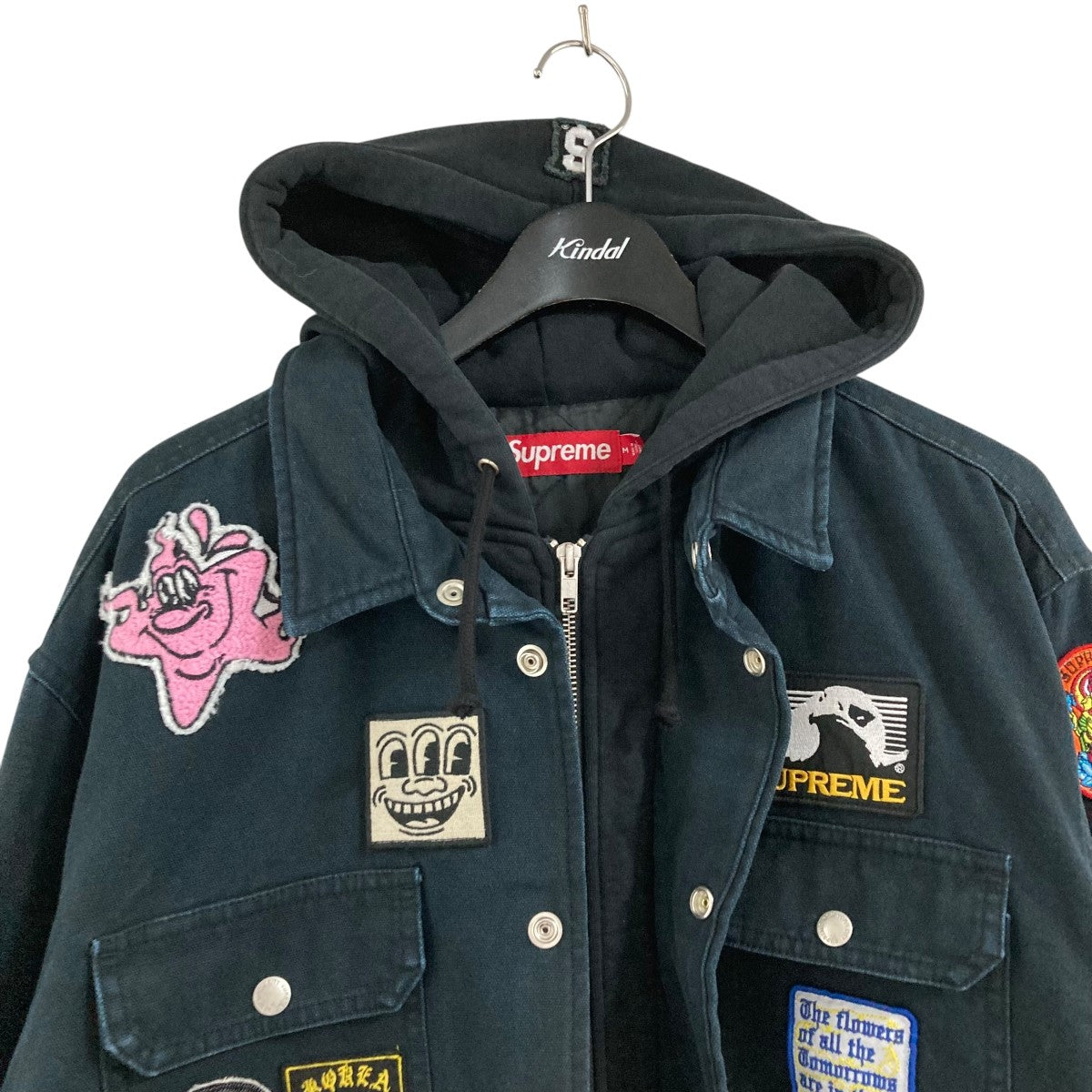 Supreme×UMBRO Snap Sleeve Jacketトラックジャケット ブラック