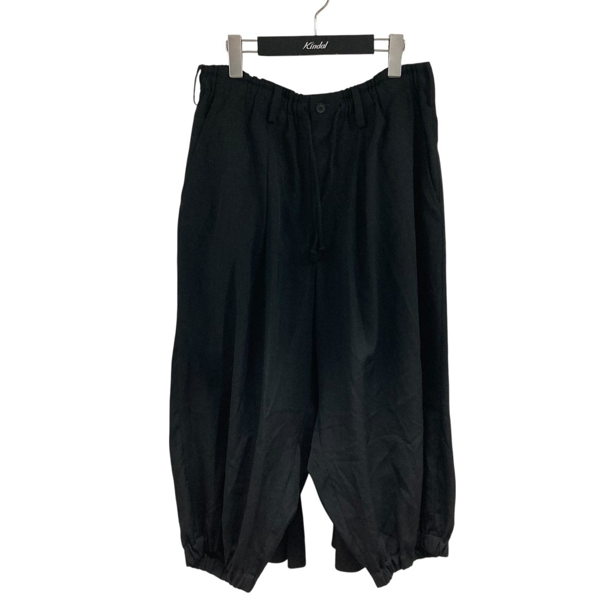 Yohji Yamamoto カラスパンツ ウールギャバ Yohji Yamamoto pour homme(ヨウジヤマモトプールオム) ウール