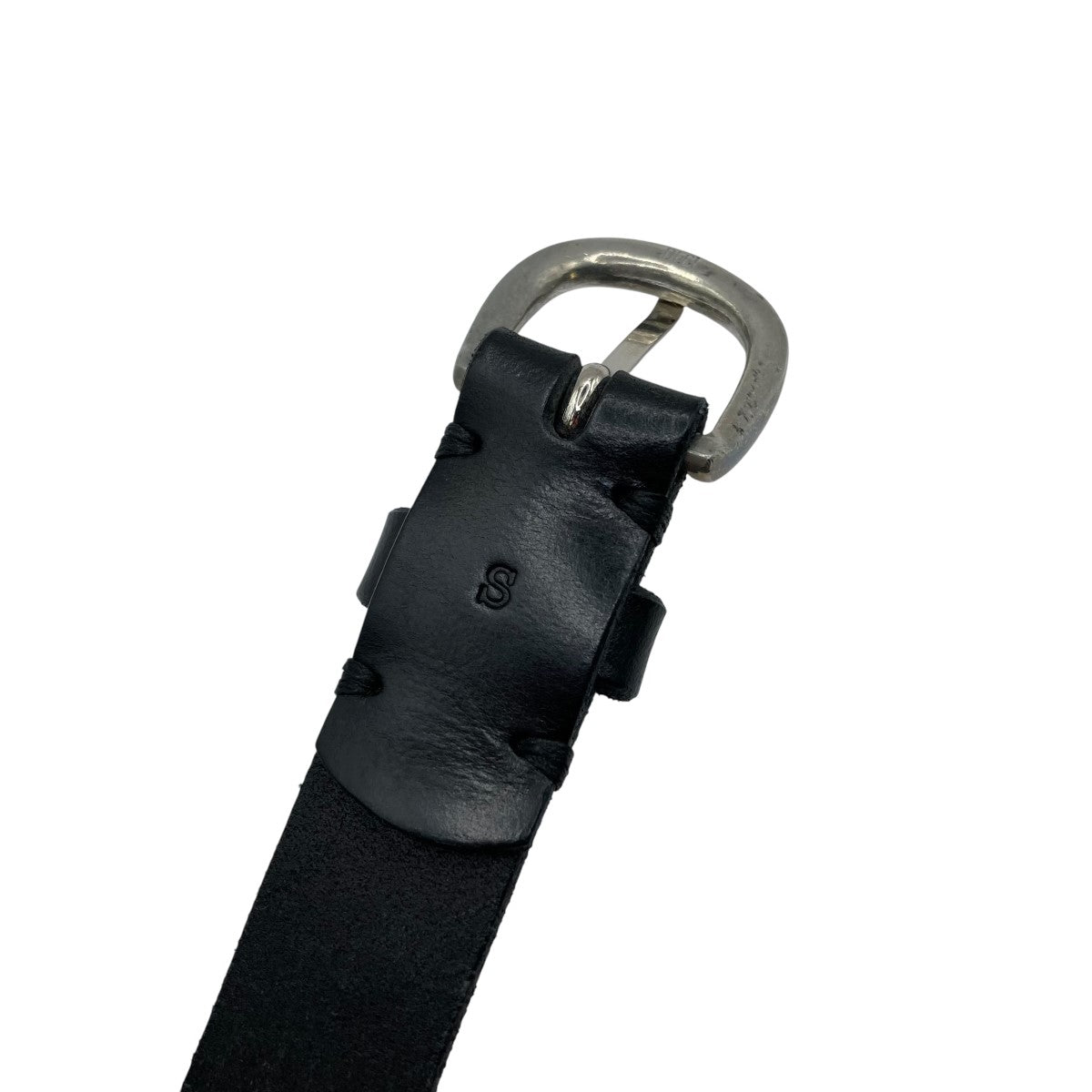 DECI×YUYA OFUJI スタッズレザーベルト ブラック サイズ S｜【公式