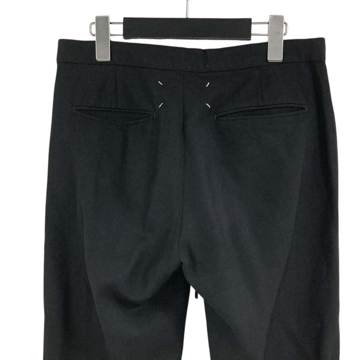 Maison Margiela ポリウールギャバジン キュロットパンツ Maison Margiela Yoke ショートパンツ | ブラック | FARFETCH JP