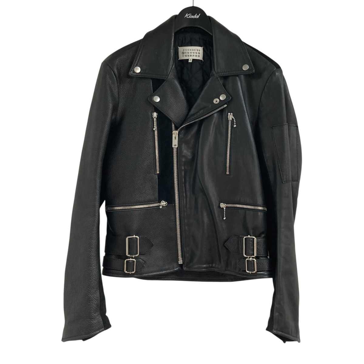 マルジェラ　ハの字ライダース　サイズ50 Maison Margiela(メゾンマルジェラ) ハの字ライダースジャケット