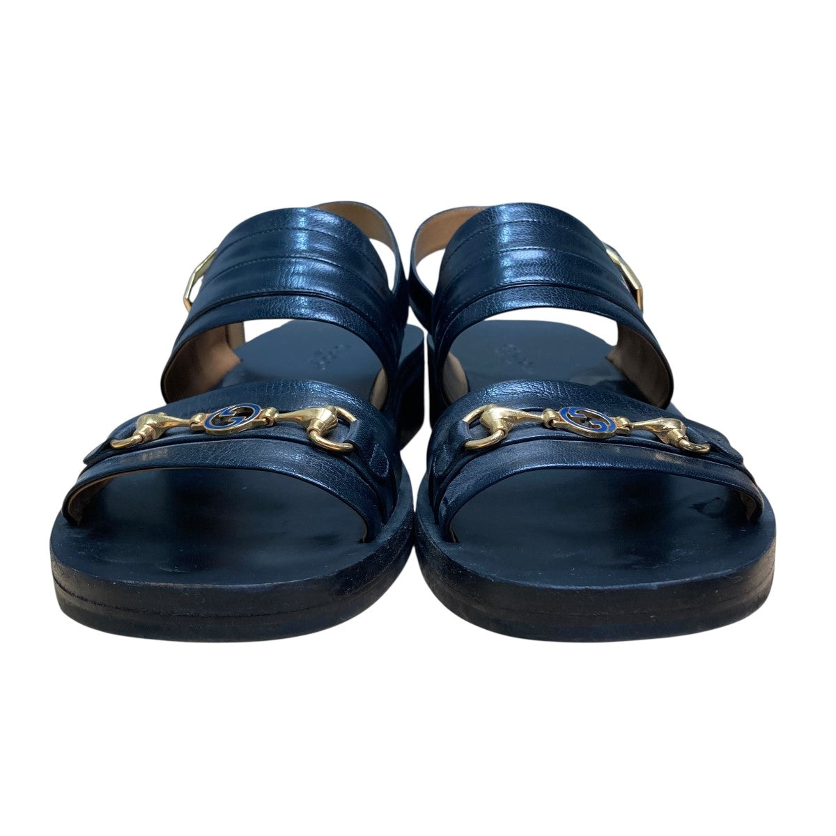 GUCCI(グッチ) ホースビット インターロッキングG レザー