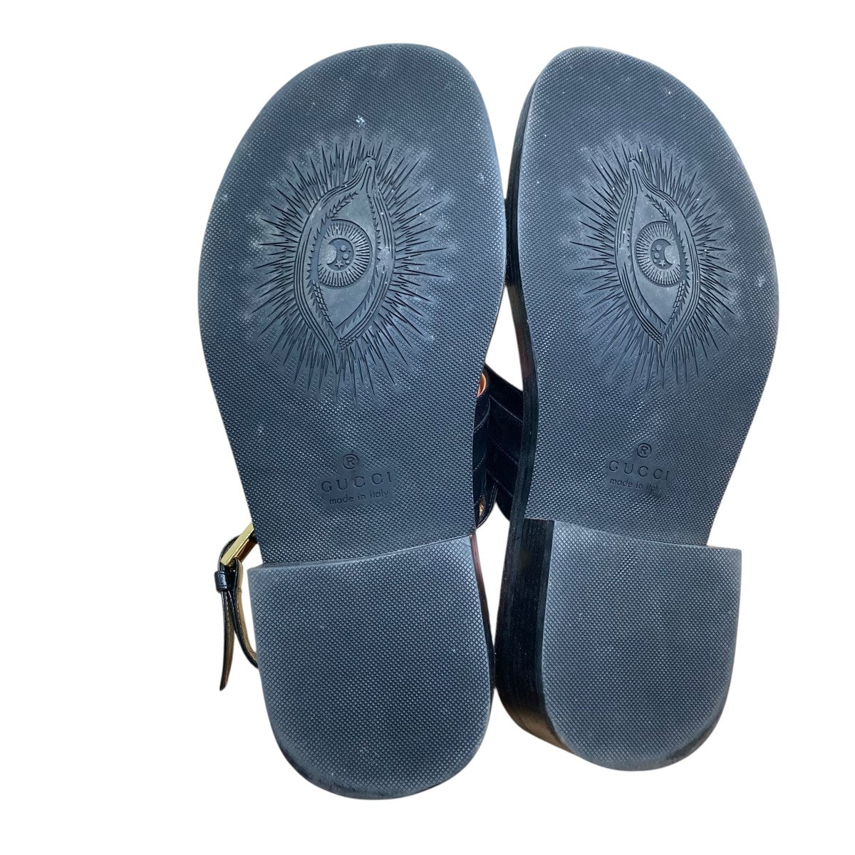 GUCCI グッチ ホースビット インターロッキング G レザー サンダル GUCCI グッチ ホースビット インターロッキング G レザー