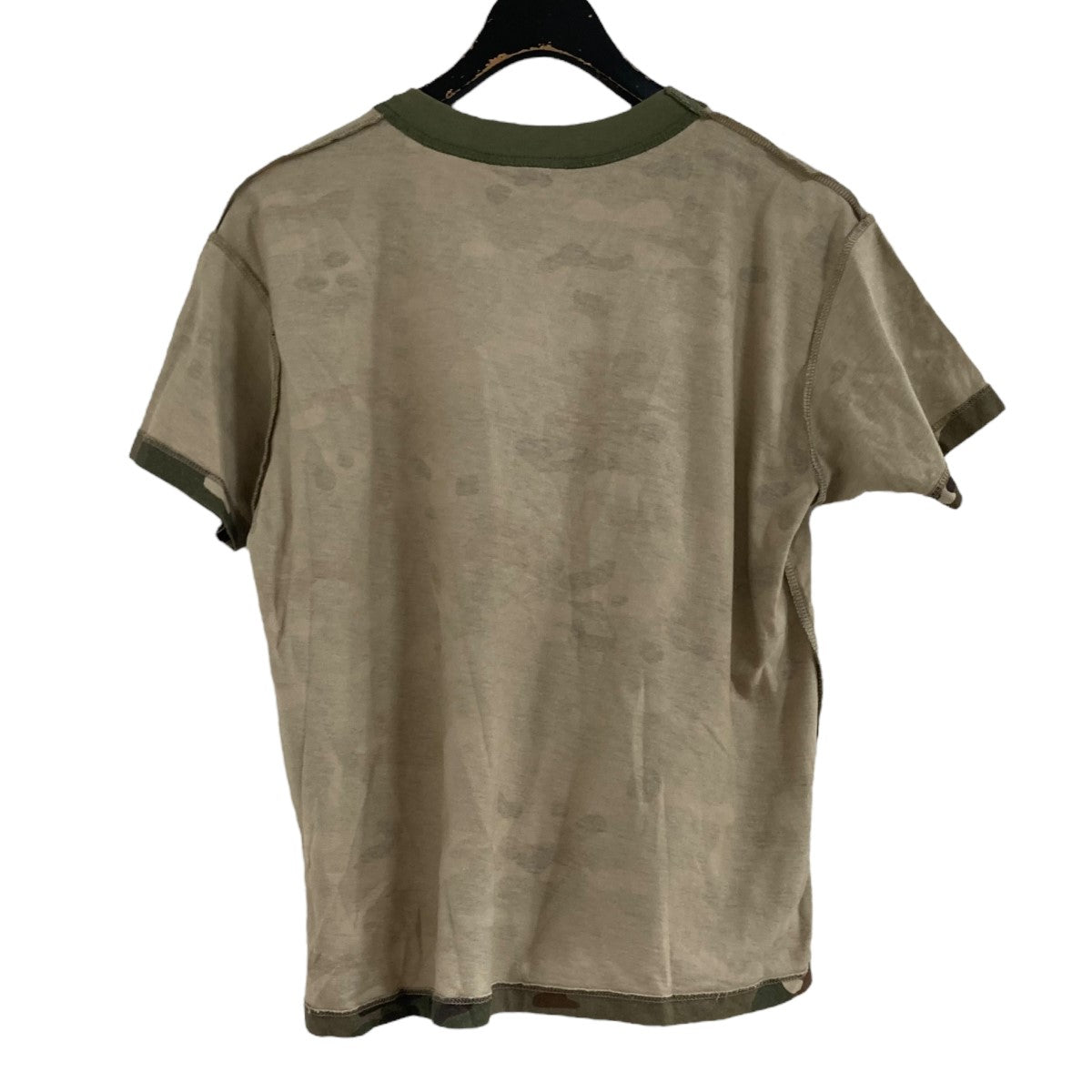 【新品未使用】VAQUERA cowboy Tシャツ VAQUERA(ヴァケラ) プリントTシャツ VAQ07T011 カーキ サイズ M