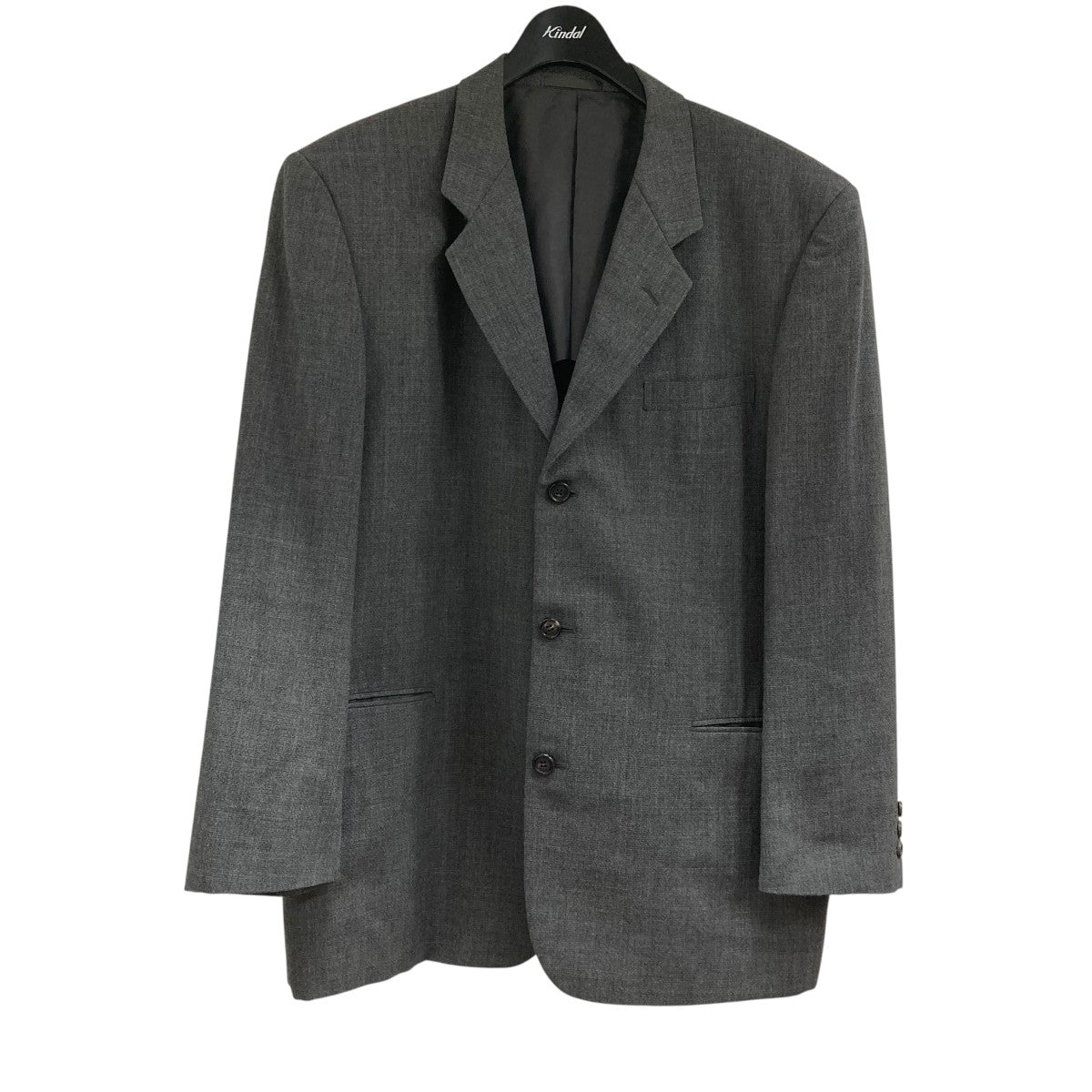 コムデギャルソンオムプリュス ウール縮絨 ダブルブレスト オーバーサイズコート COMME DES GARCONS HOMME PLUS|21AWウール縮絨インサイドアウト