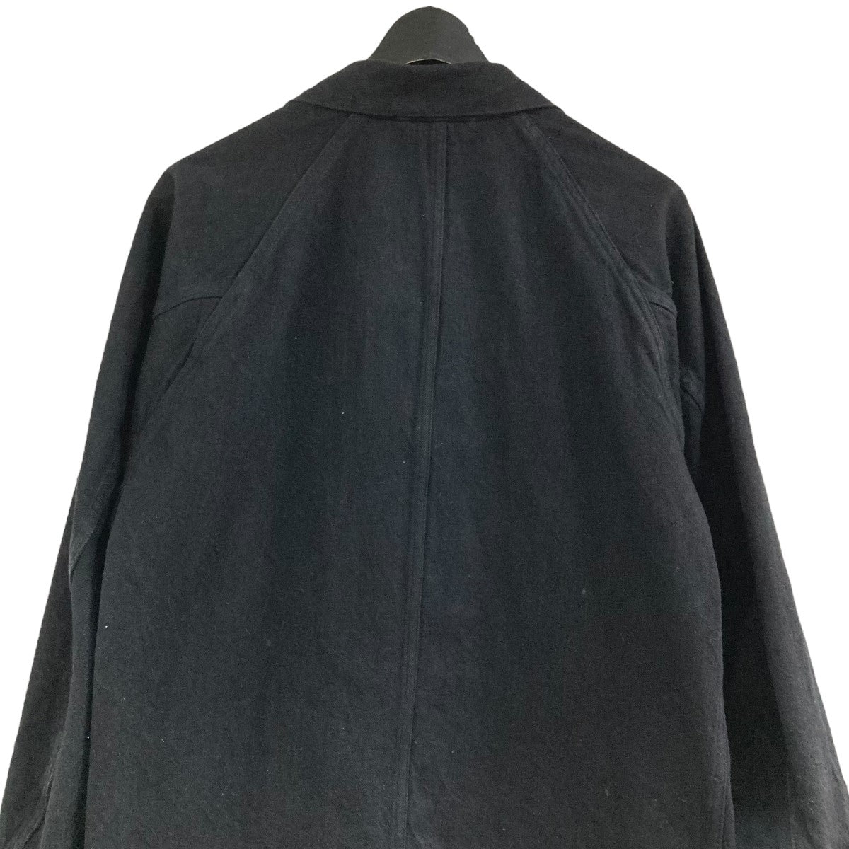 COMOLI（コモリ）25ss ブラックドリル ジャケット （サイズ2）タグあり COMOLI(コモリ) 25SS デニムワークジャケット 25SS B01-01002