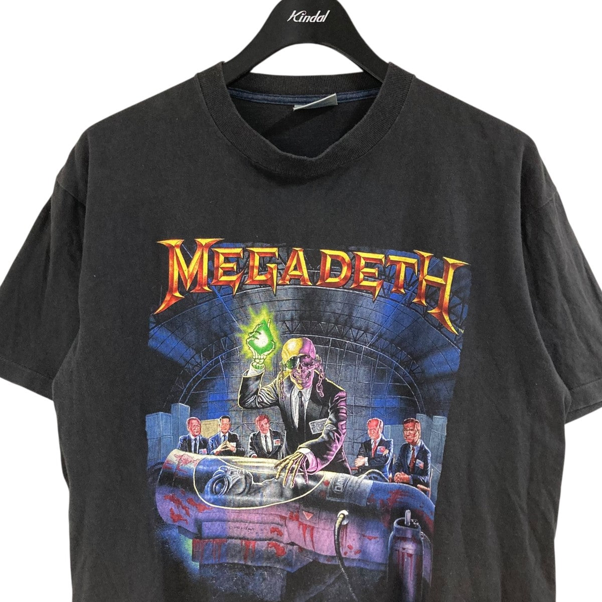 MEGADETH(メガデス) ヴィンテージTシャツ ブラック サイズ L
