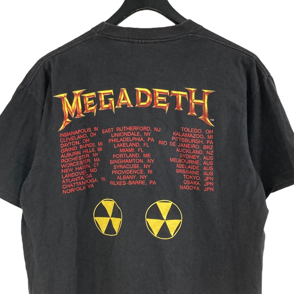 MEGADETH(メガデス) ヴィンテージTシャツ ブラック サイズ L｜【公式
