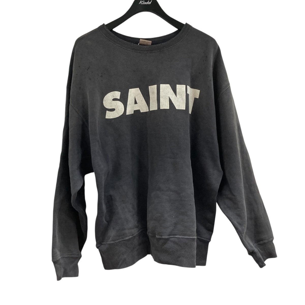 セントマイケルsaint michael ダメージ加工スウェット トレーナーXL SAINT MICHAEL(セントマイケル) ダメージスウェット SM-YS1-0000