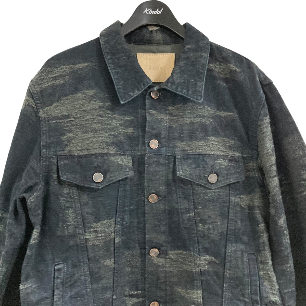 TAAKK(ターク) 25SS デニムジャケット TA25SS-BL016 ブラック