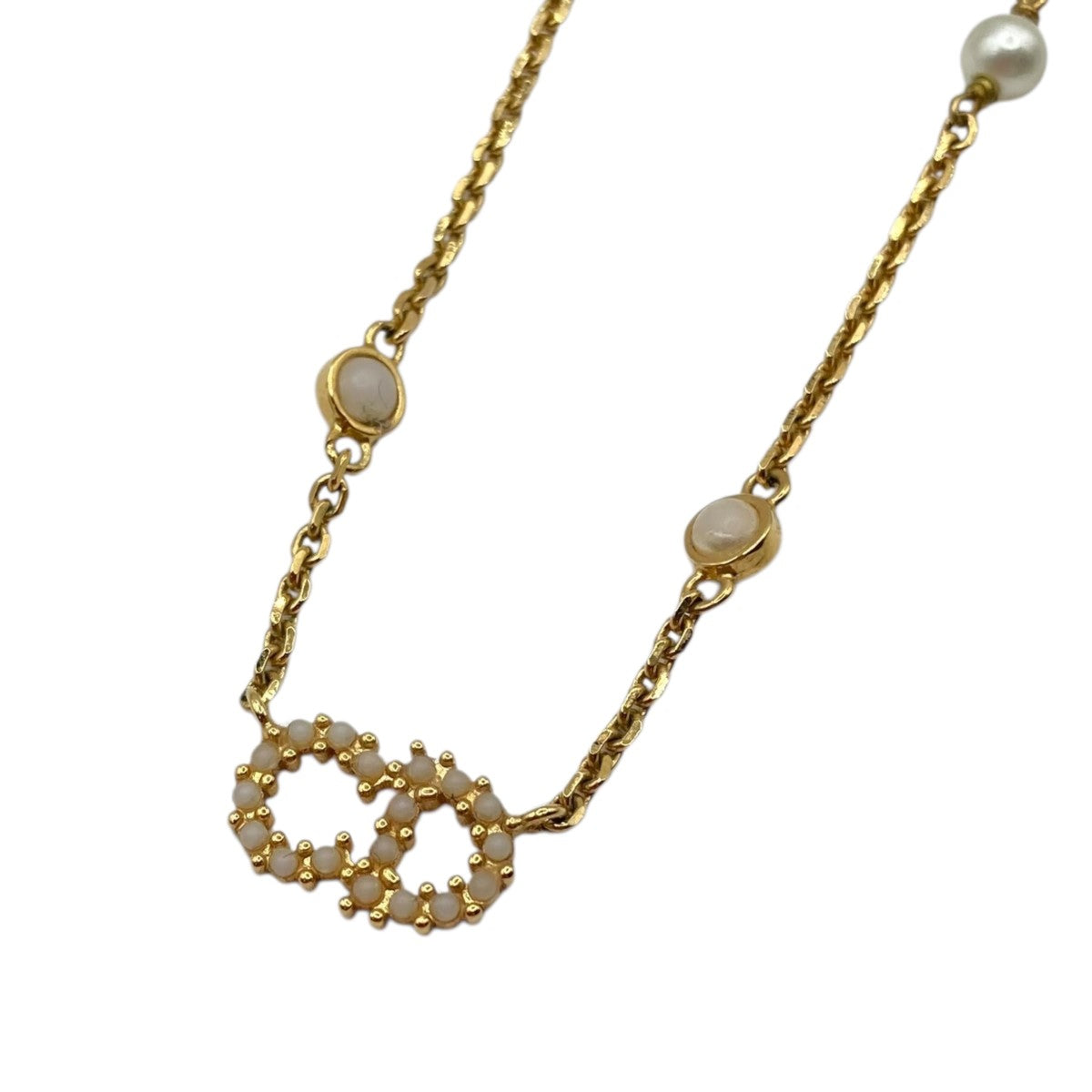 DIOR(ディオール) CD Icon チェーンリンクネックレス シルバー