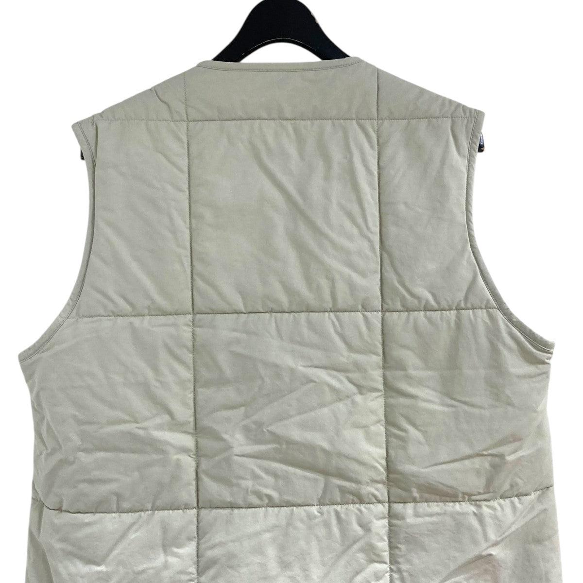 STUDIO NICHOLSON キルティングベストSNM-770 ECODOWN COTTON 古着・中古-4枚目のアイテム画像