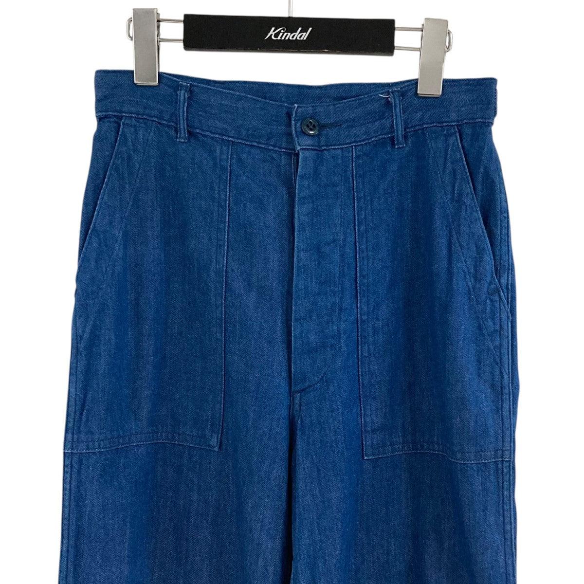 ハイク サイズ:2  212-13218 ベイカーデニムパンツ 中古 BS99 HYKE(ハイク) デニムパンツ212-13218 212-13218 インディゴ サイズ 2