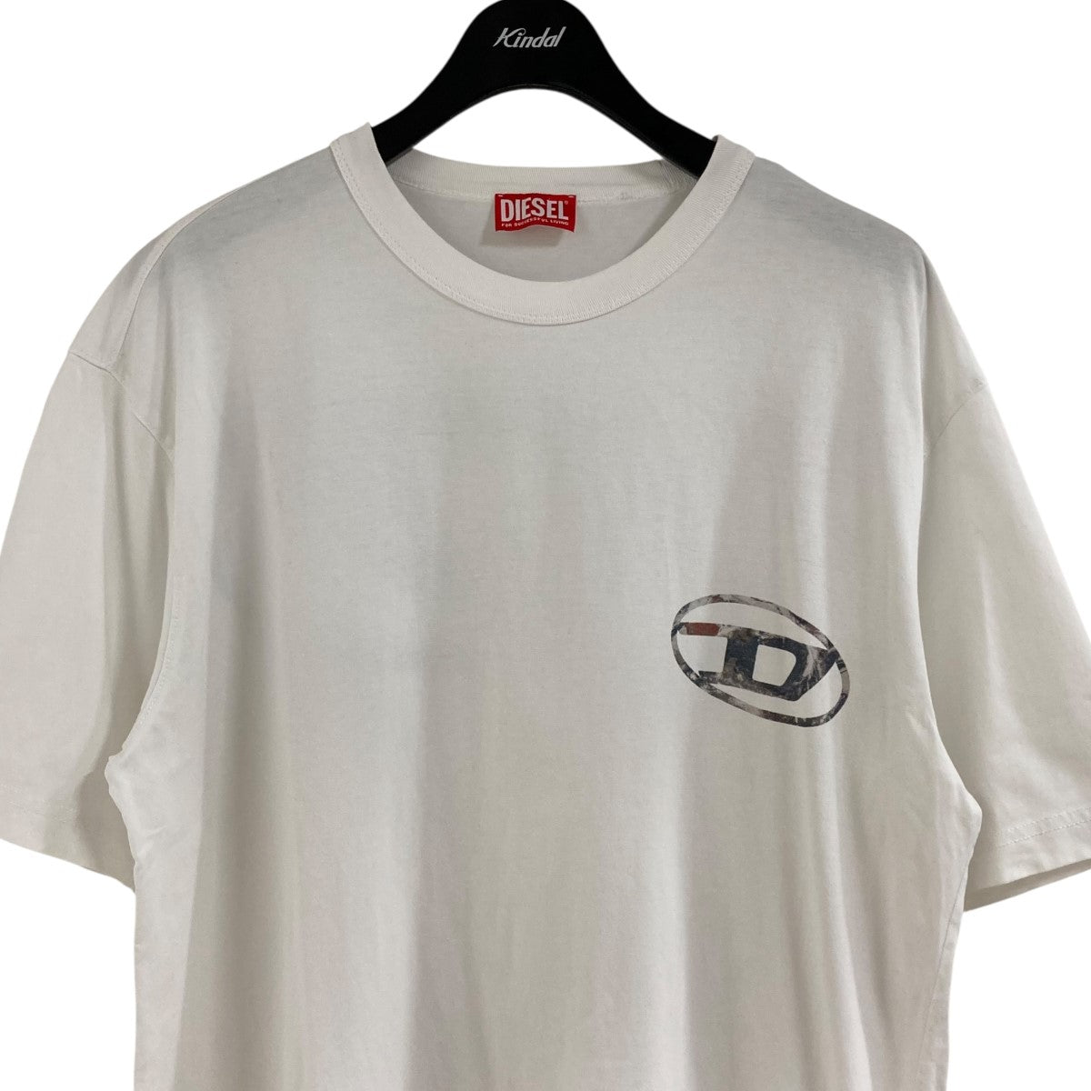 DIESEL(ディーゼル) プリントTシャツ ホワイト サイズ M｜【公式
