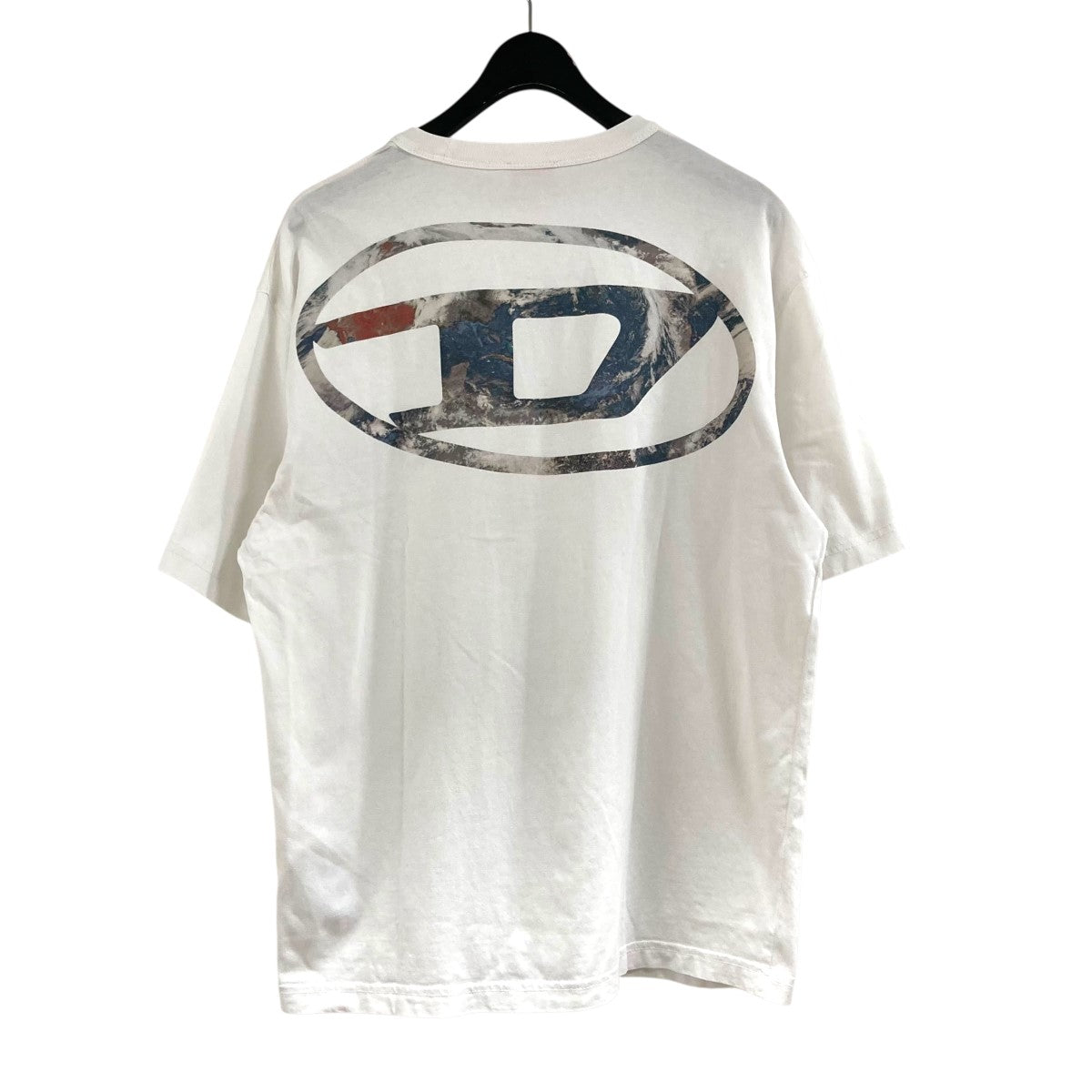 DIESEL(ディーゼル) プリントTシャツ ホワイト サイズ M｜【公式
