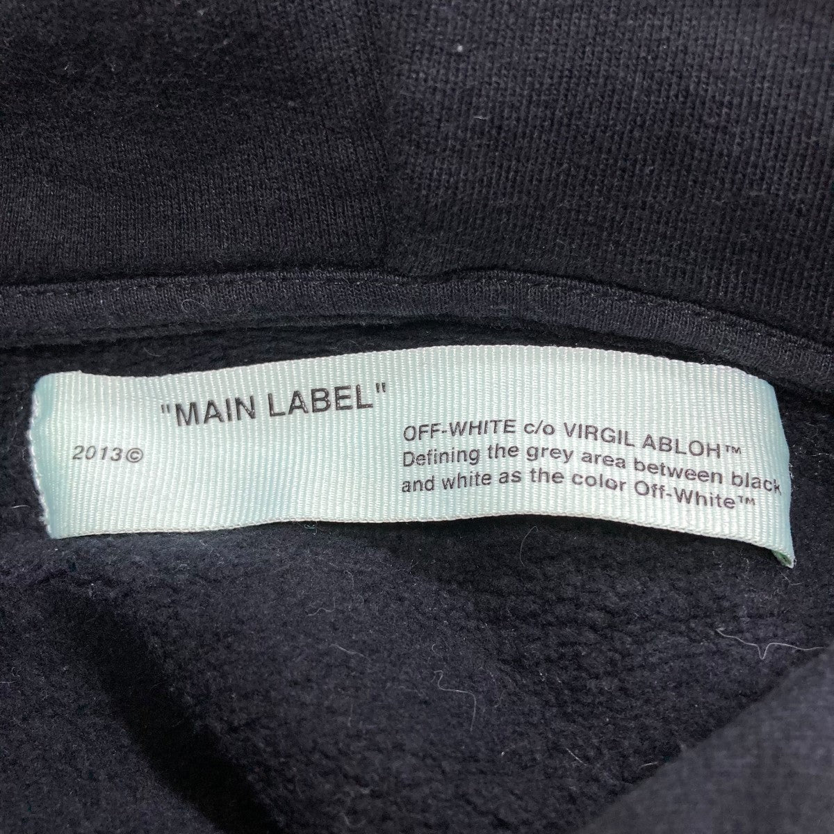 OFFWHITE(オフホワイト) グラフィックパーカー ブラック サイズ