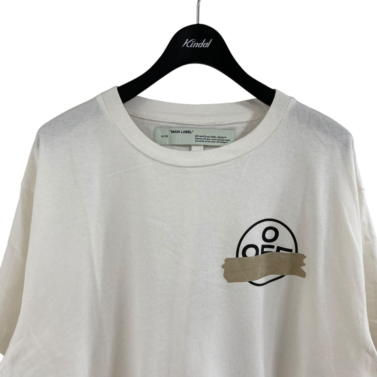 OFFWHITE(オフホワイト) バックバイアスTシャツ