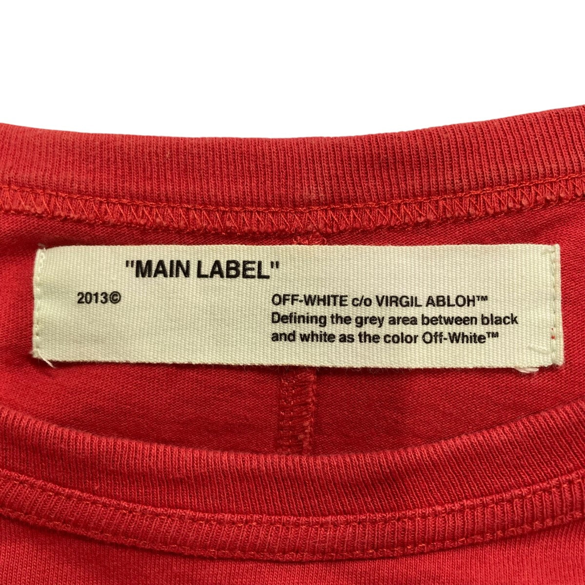 OFFWHITE バックバイアスTシャツ 古着・中古-5枚目のアイテム画像